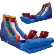 children inflatable water slide